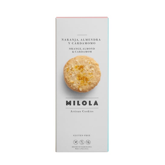 Milola Galletas Naranja Almendra Cardamomo 140 g