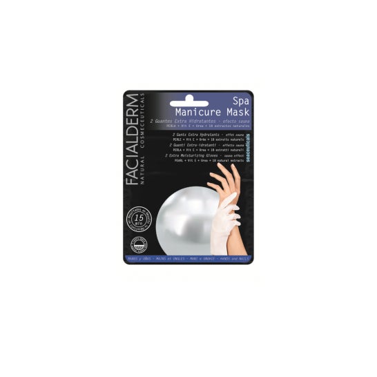 Facialderm guantes para Manos y Uñas 1 par