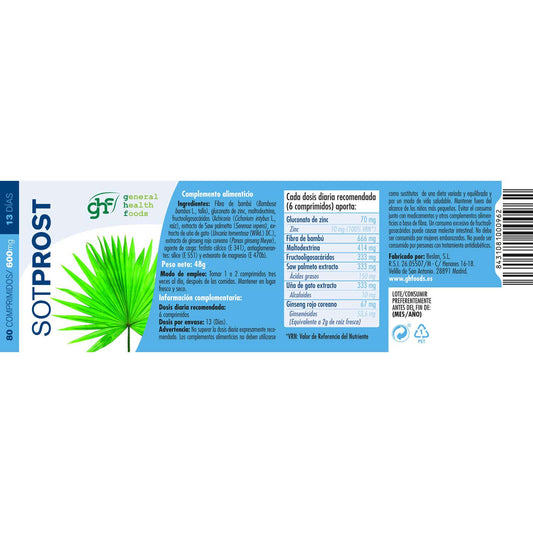 GHF Sot-Prost 600mg 80comp