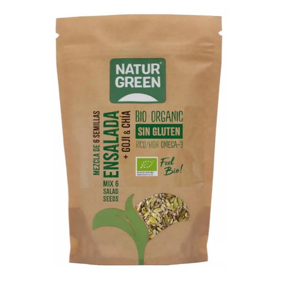 Naturgreen Mezcla 6 Semillas Ensalada Goji y Chía Bio 225g