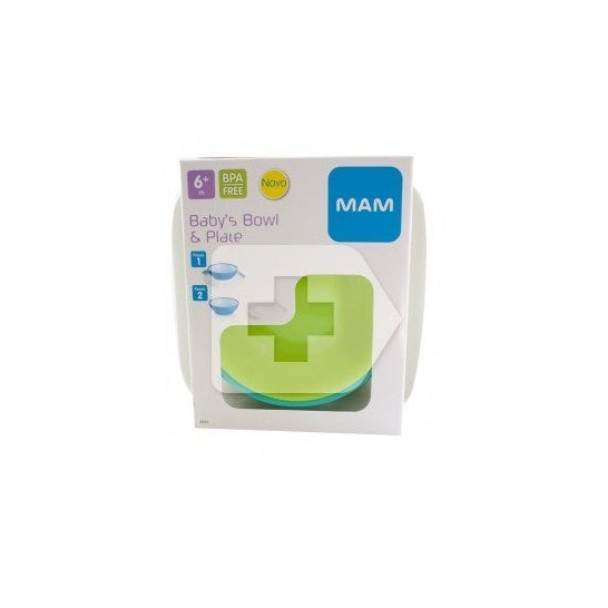 MAM Baby's Bowl & Plate bol y plato 1ud