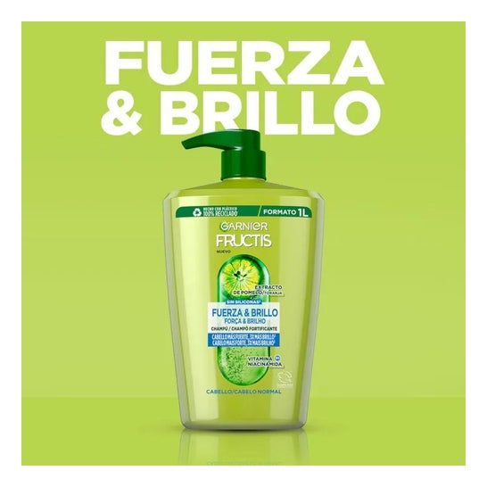 Garnier Fructis Fuerza & Brillo Champú 360ml