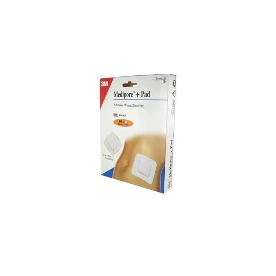 3M Medipore+ Pad Apósito Esteril 10x20cm 10uds