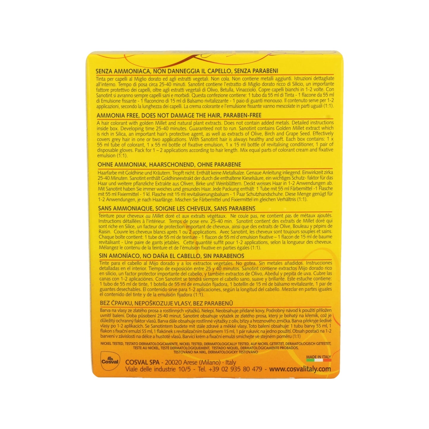 Santiveri Sanotint nº07 color castaño ceniza 125ml