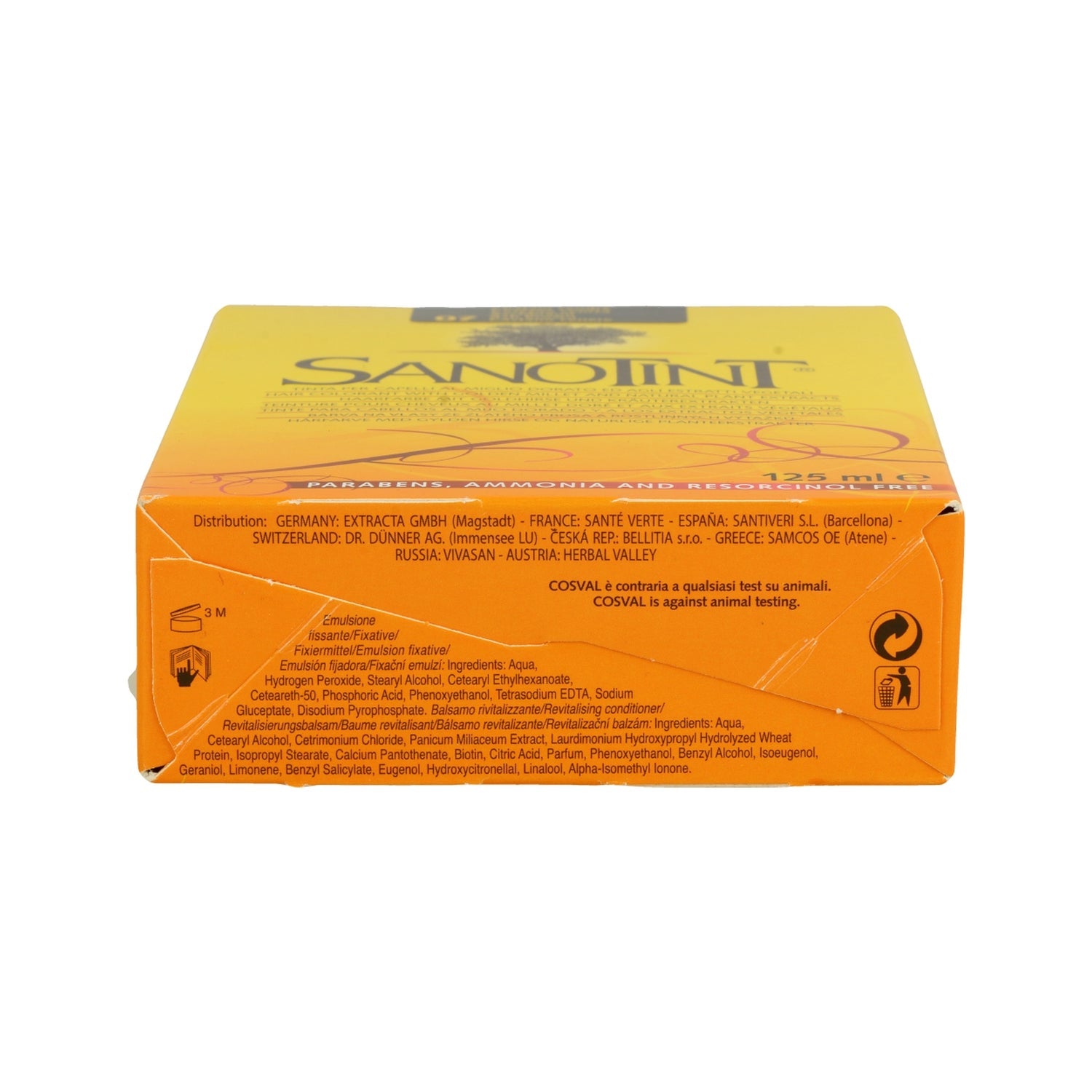 Santiveri Sanotint nº07 color castaño ceniza 125ml