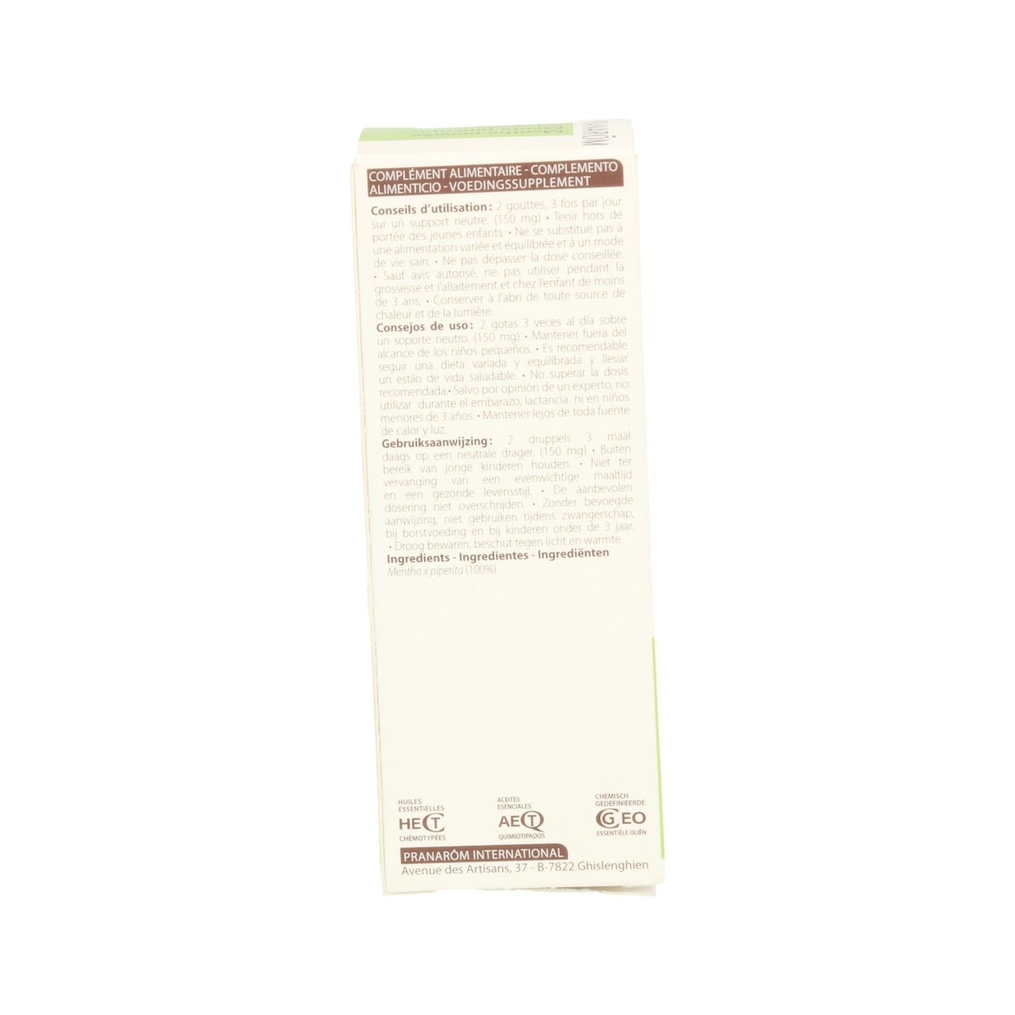 Pranarôm Aceite Esencial de Menta Piperita 10ml