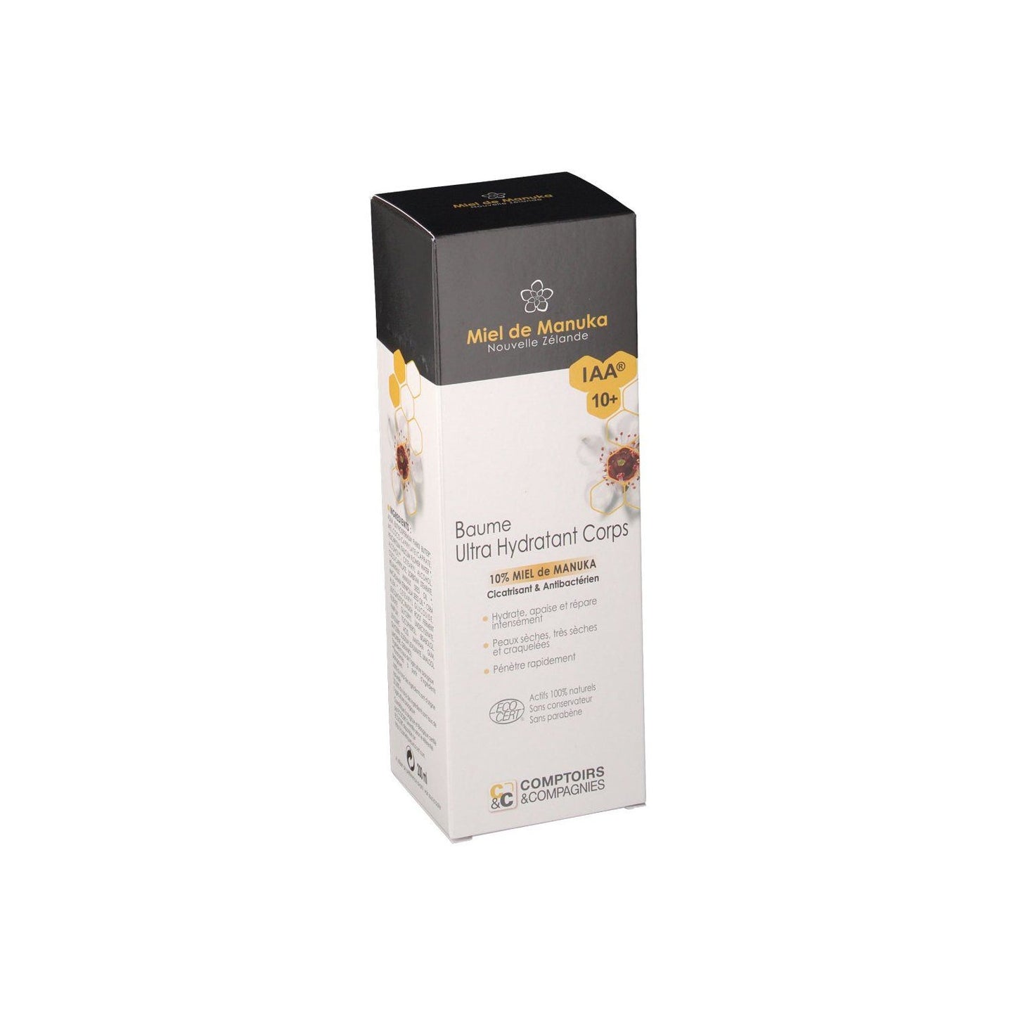Comptoirs et Compagnie Baume Ultra Hydratant Bio 10% Miel de Manuka IAA10+ 200ml