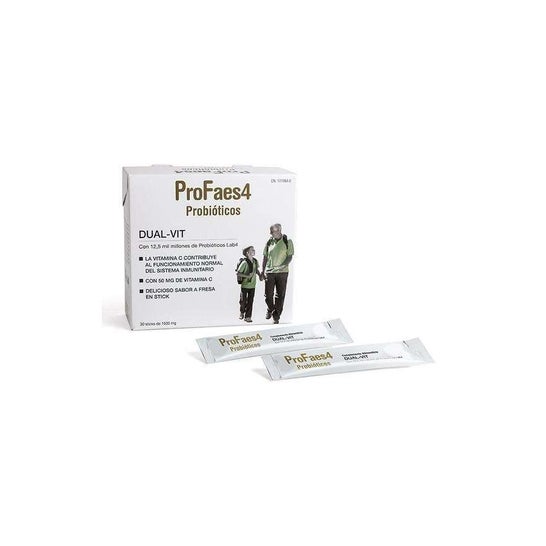 ProFaes4 Probióticos Dual Vit 30 sticks
