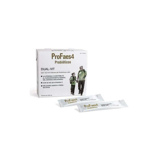 ProFaes4 Probióticos Dual Vit 30 sticks