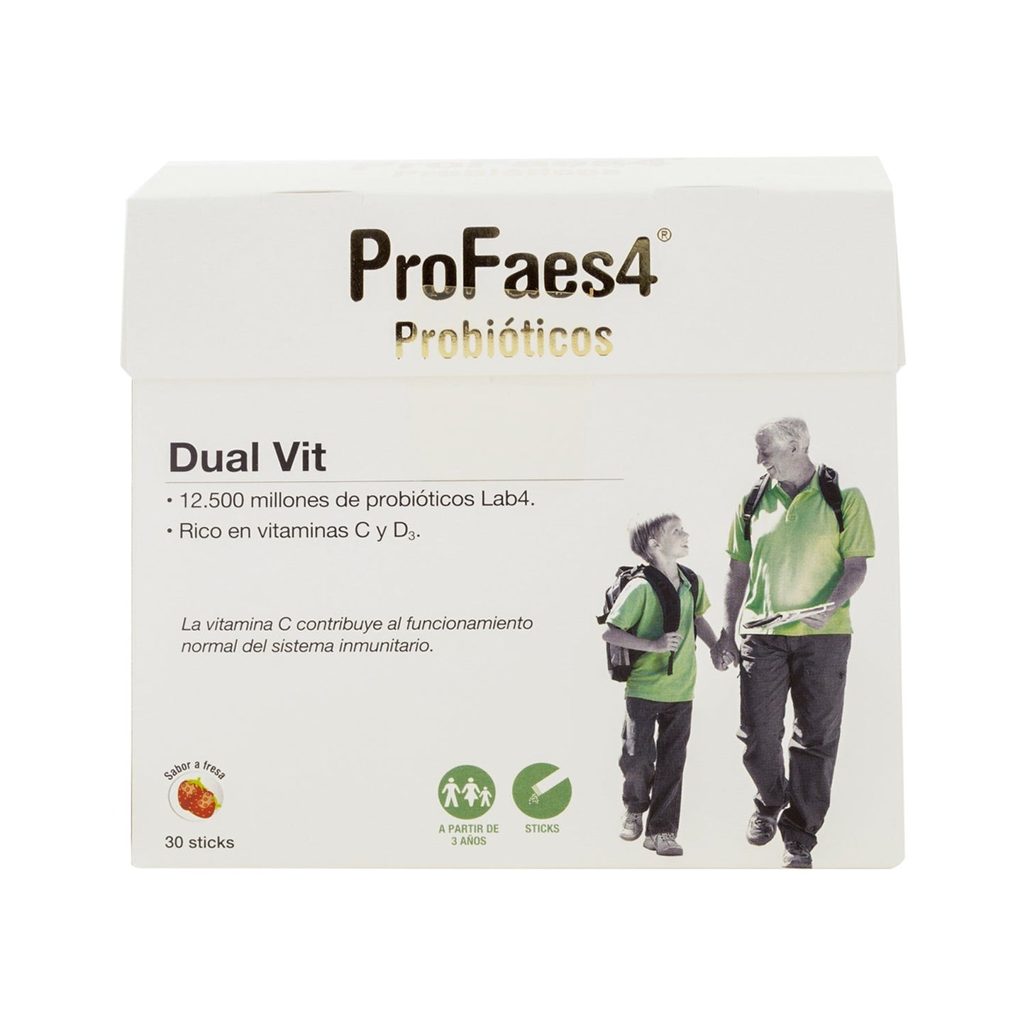 ProFaes4 Probióticos Dual Vit 30 sticks