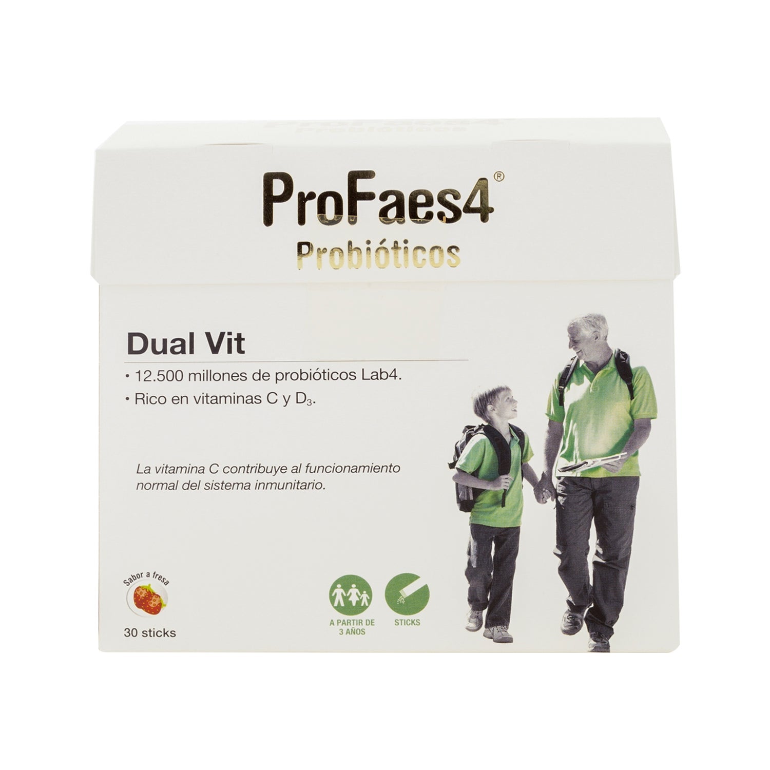 ProFaes4 Probióticos Dual Vit 30 sticks