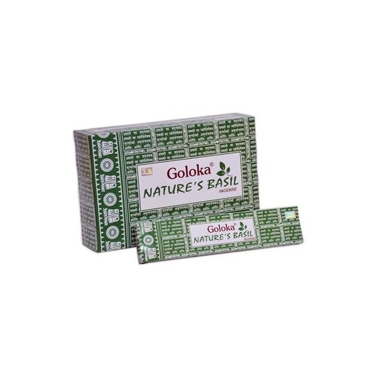 Goloka Nature's Incienso Albahaca 12x15g