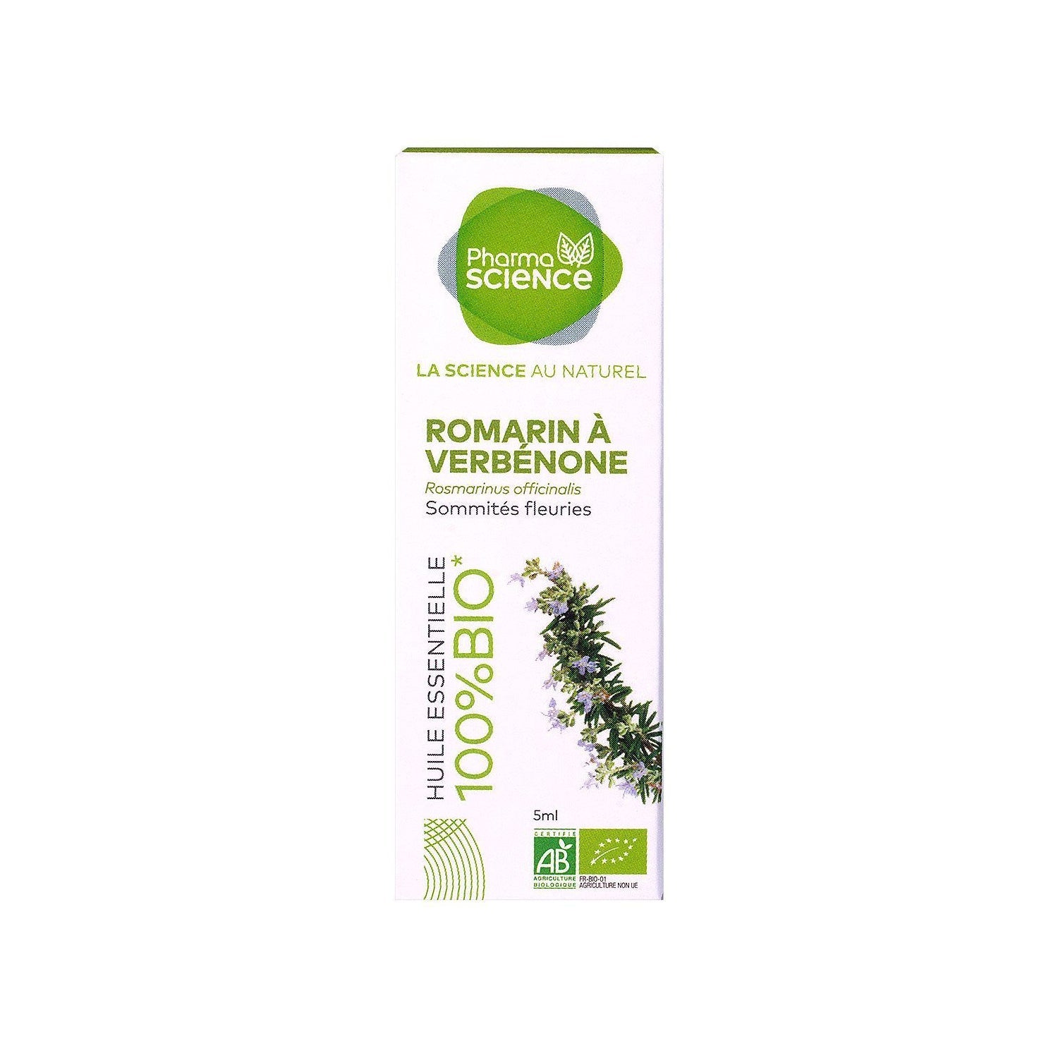 Pharmascience Aceite Esencial de Romero Verbenone Bio 5ml