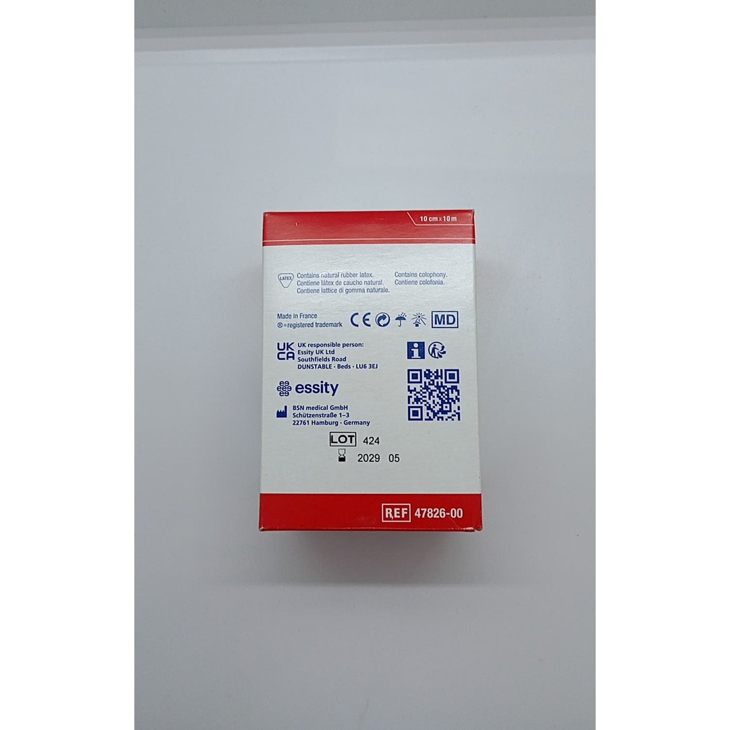 Leukoplast esparadrapo color carne 10mx10cm 1ud