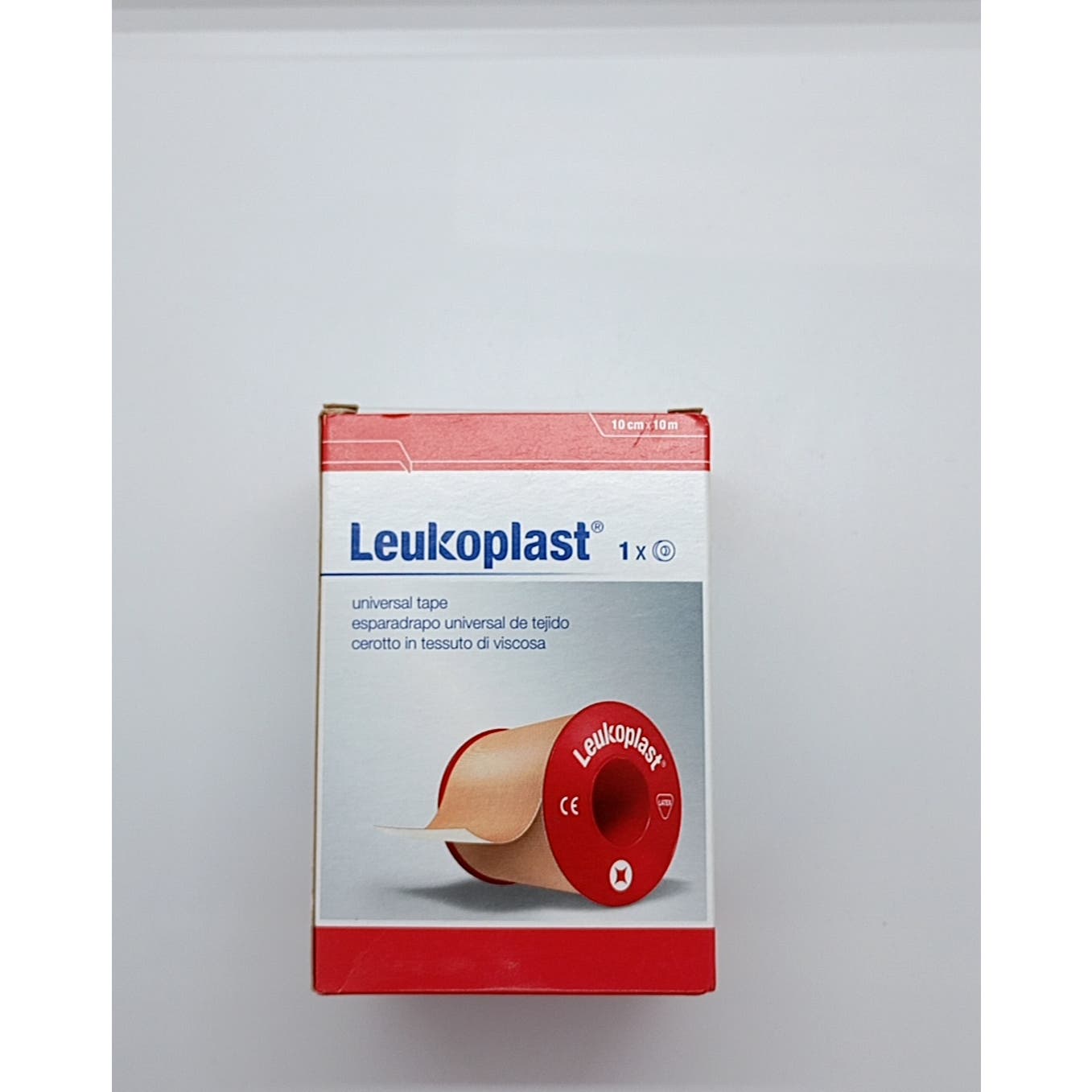 Leukoplast esparadrapo color carne 10mx10cm 1ud