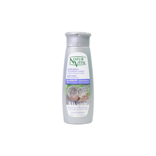 NaturVital Mascarilla Silver White Orgay Hair 300 ml