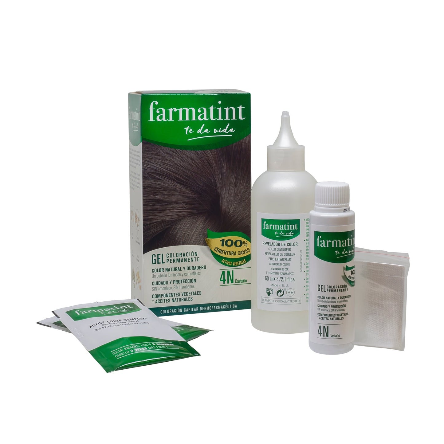 Farmatint Gel 4N Castaño 135ml