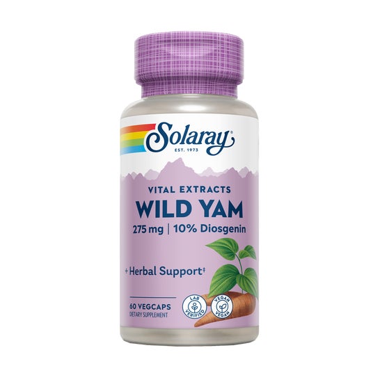 Solaray Mexican Yam 275mg 60cáps