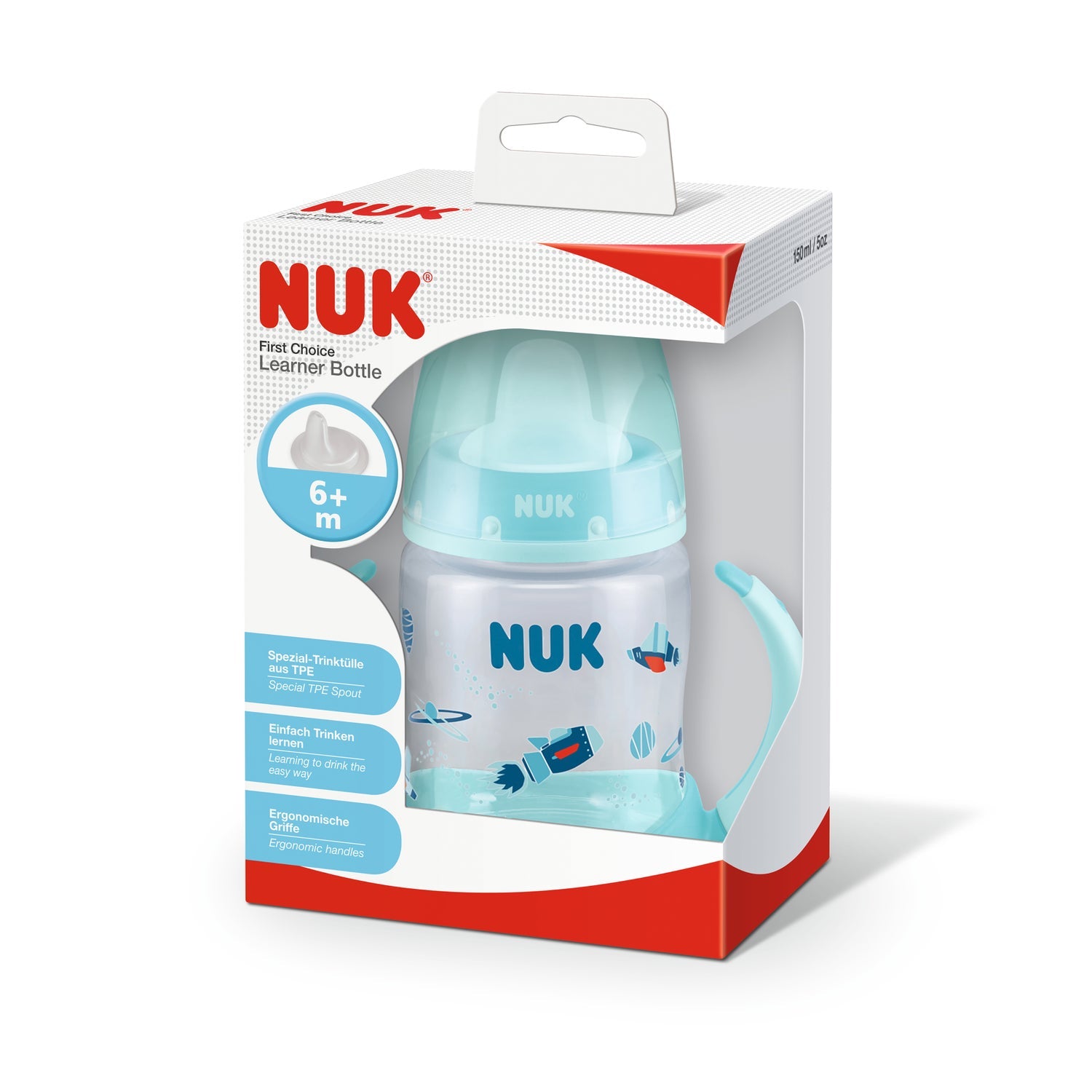 Nuk Biberón Entrena Fc Pa 150 Ml