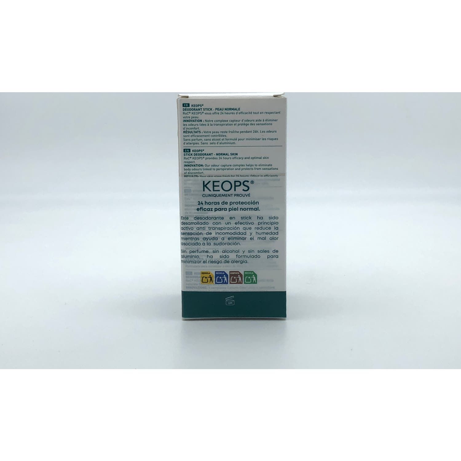 Keops Roc Desodorante Stick 2x40ml