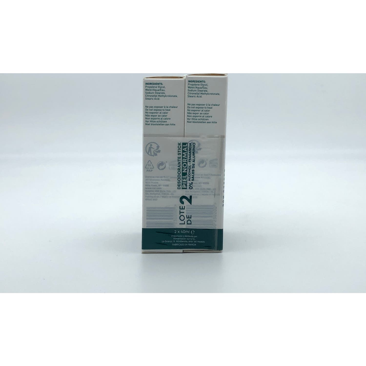 Keops Roc Desodorante Stick 2x40ml