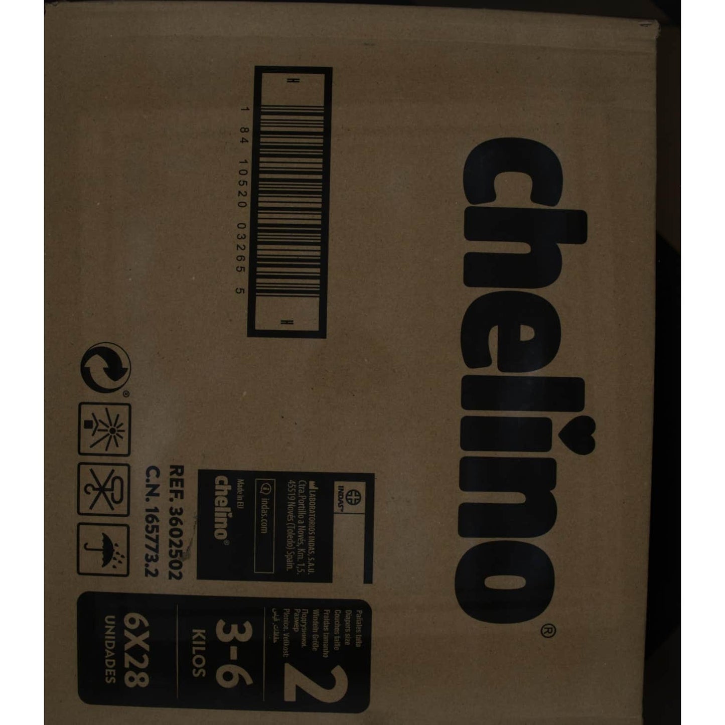 Chelino Fashion&Love pañales T2 3-6kg 28uds