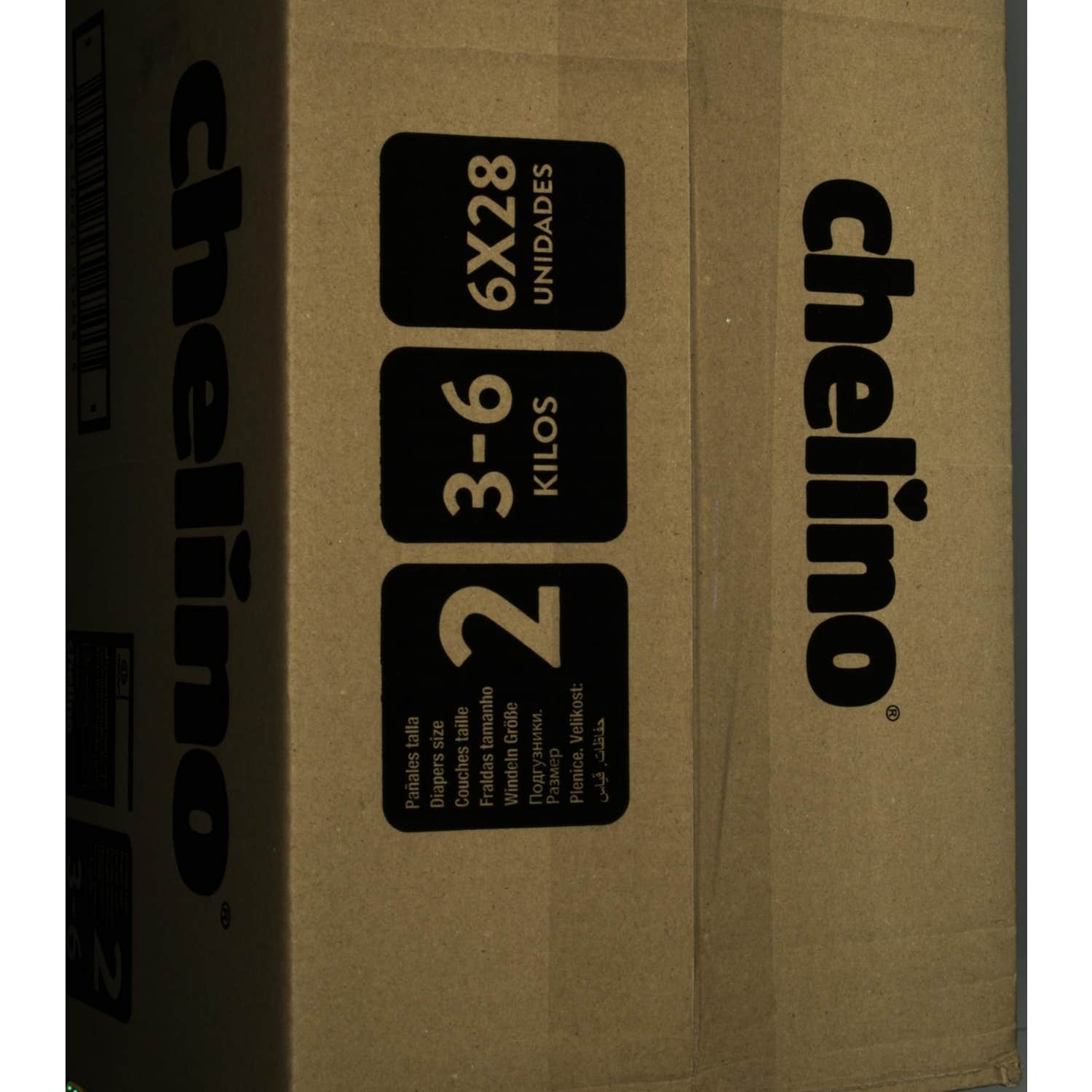 Chelino Fashion&Love pañales T2 3-6kg 28uds