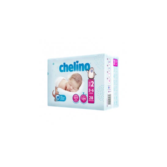 Chelino Fashion&Love Pañales T2 3-6 Kg 28 uds