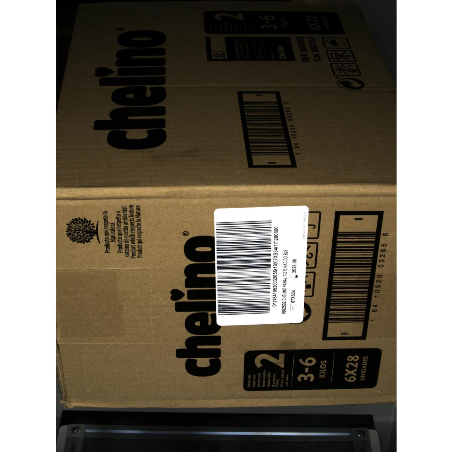 Chelino Fashion&Love pañales T2 3-6kg 28uds