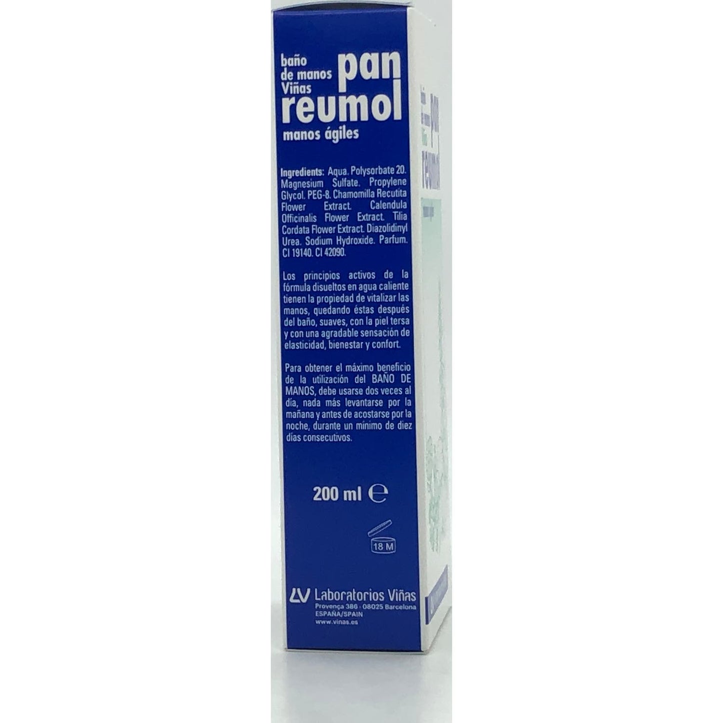 Pan Reumol Solución Baño de Manos 200ml