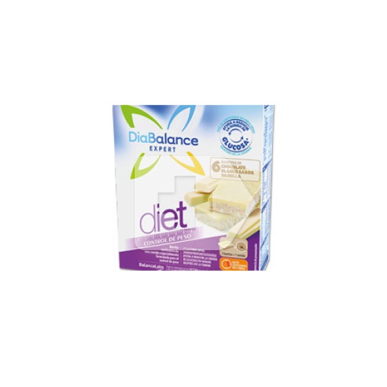 Diabalance Expert Diet Barrita Chocolate Blanco 6 uds