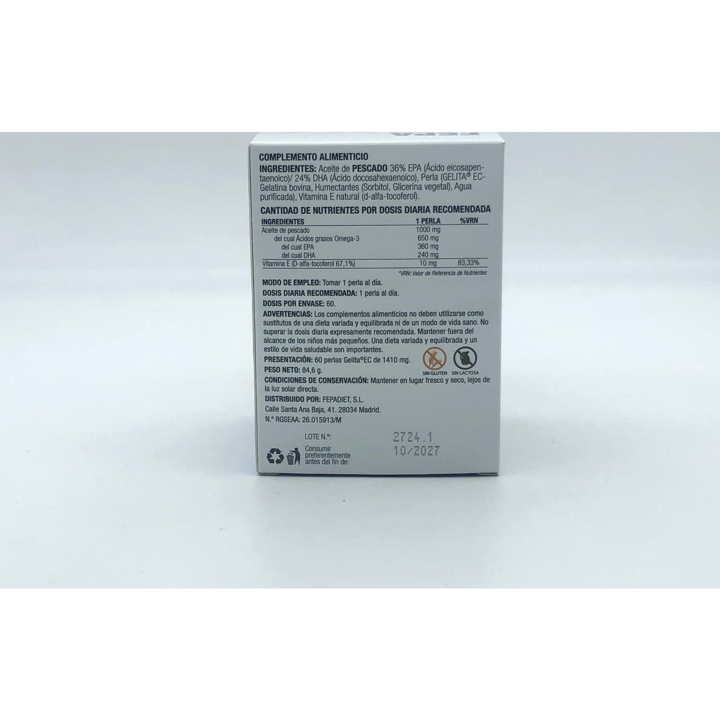 Fepadiet Fepa-Omega 3 Forte 60caps