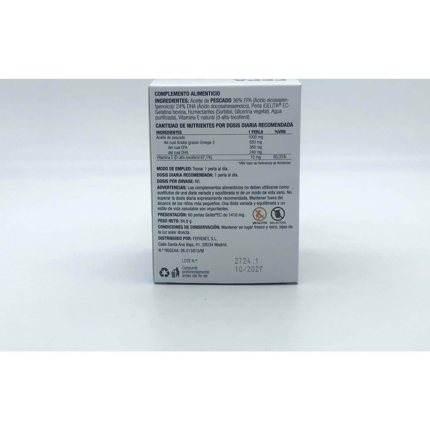 Fepadiet Fepa-Omega 3 Forte 60caps