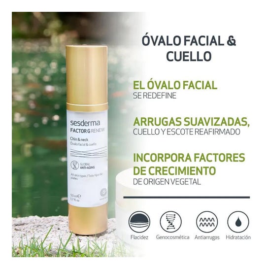 Sesderma Factor G Renew Óvalo Facial y Cuello 50ml