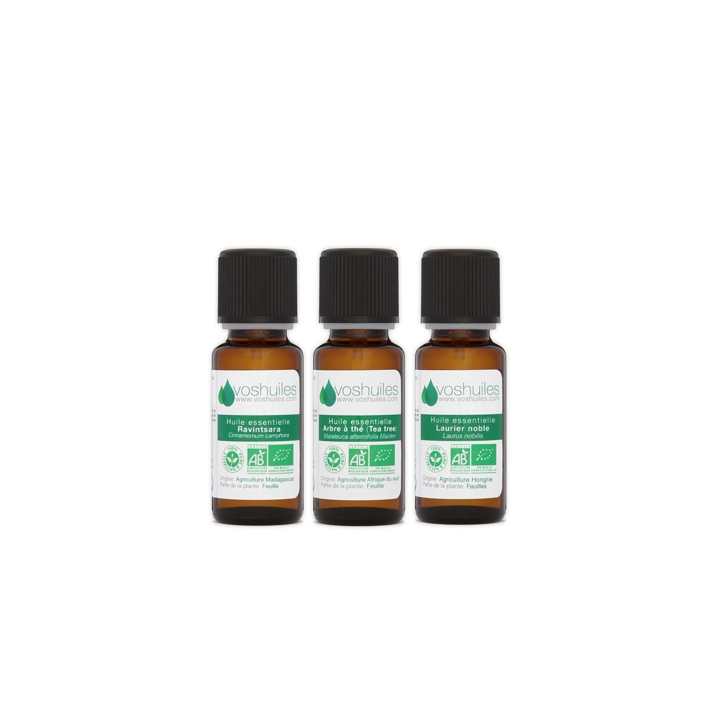 Voshuiles Mon Petit Kit Inhalación Invierno Aceite Esencial 3x10 ml