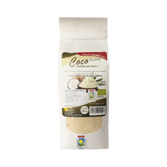 Dream Foods Harina de Coco Bio 400 g