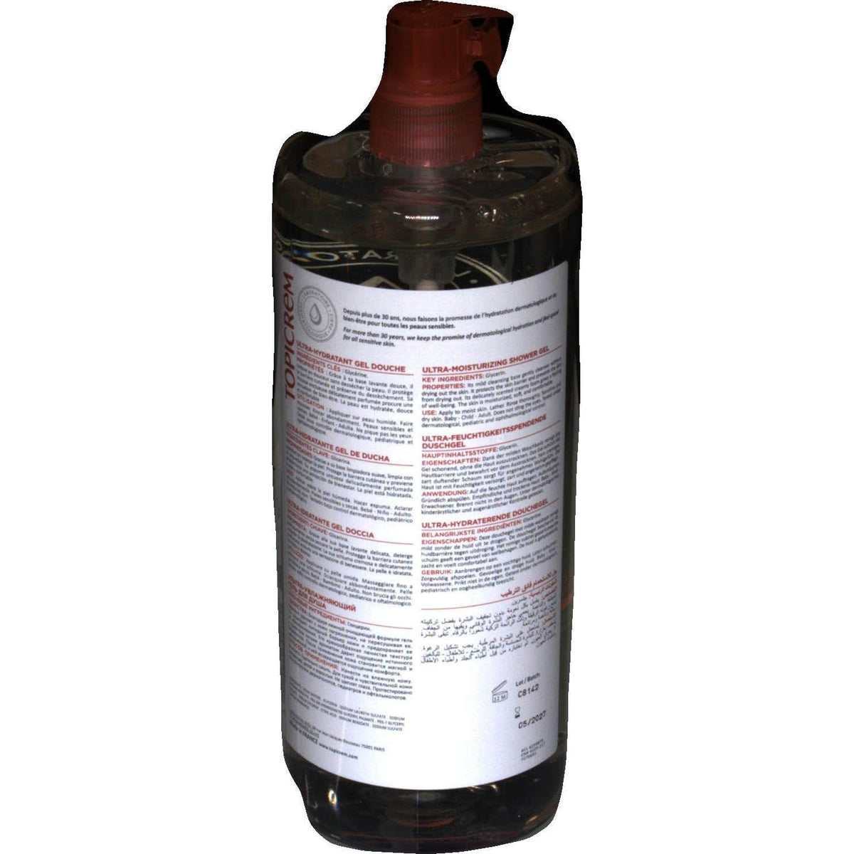 Topicrem Ultra Hydratant Gel Ducha 1000ml