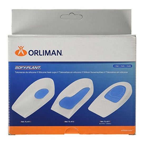 Orliman Feetpad Talonera Silicona Espolón Lateral TL-612 Talla 3 1 Par