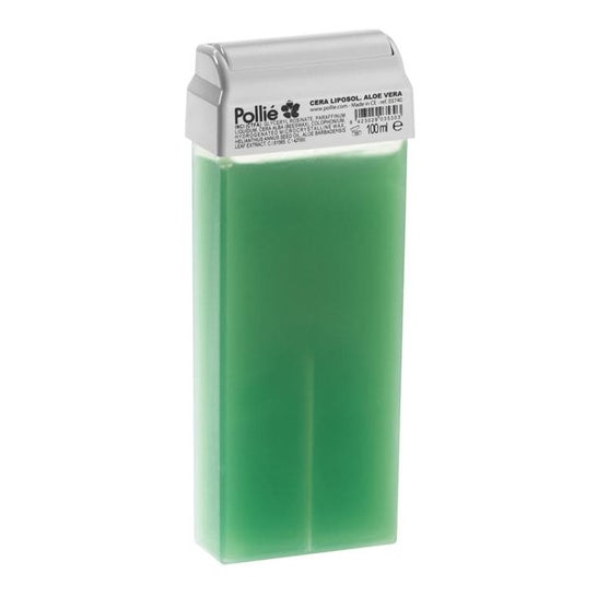 Eurostil Pollié Roll On Recambio Cera Caliente Aloe Vera 100 ml