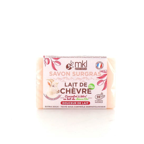 Mkl Savon Surgras Lait De Chèvre Bio Douceur de Lait 100g