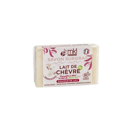 Mkl Savon Surgras Lait De Chèvre Bio Douceur de Lait 100g
