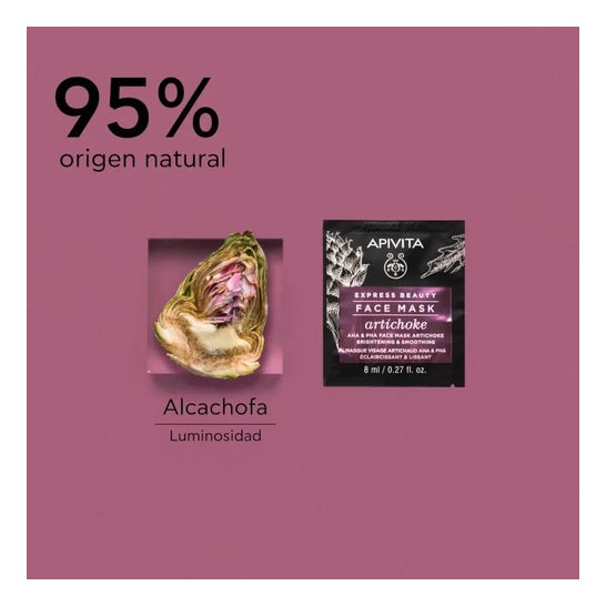 Apivita Face Mask Artichoke 2 X8 ml