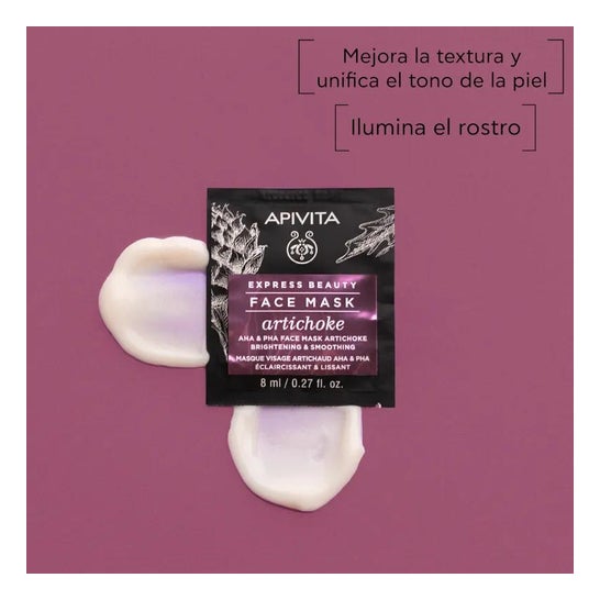 Apivita Face Mask Artichoke 2 X8 ml