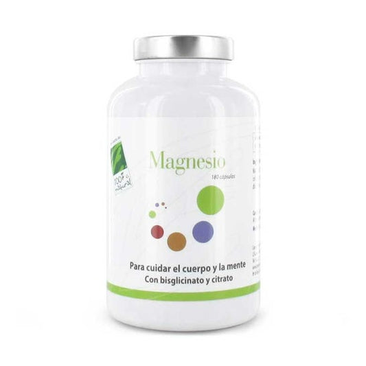 100% Natural Magnesio 180 cápsulas