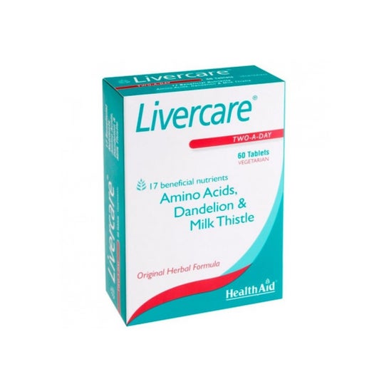 Health Aid Livercare Liberación Prolongada 60comp
