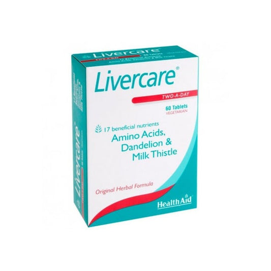 Health Aid Livercare Liberación Prolongada 60comp