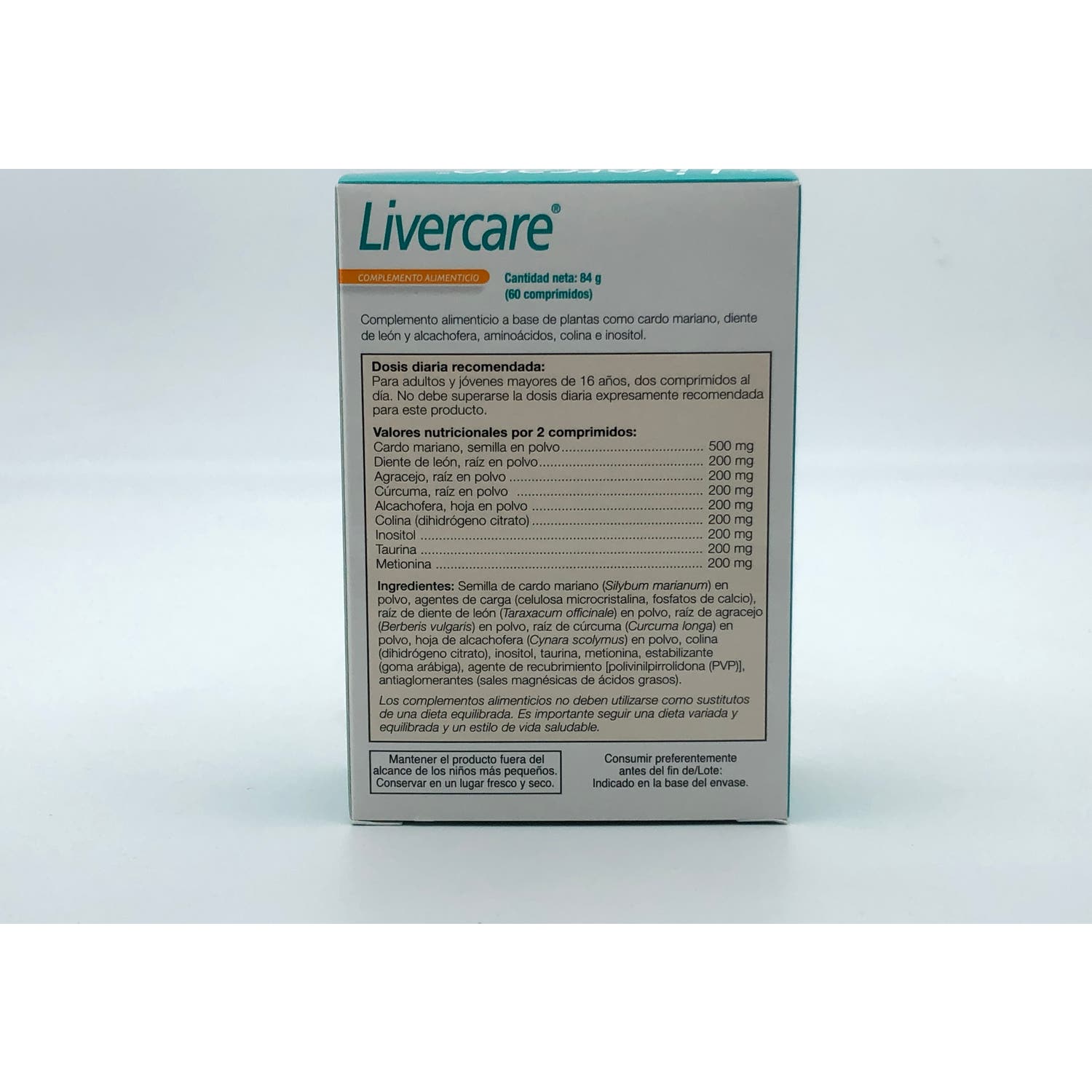 Health Aid Livercare Liberación Prolongada 60comp