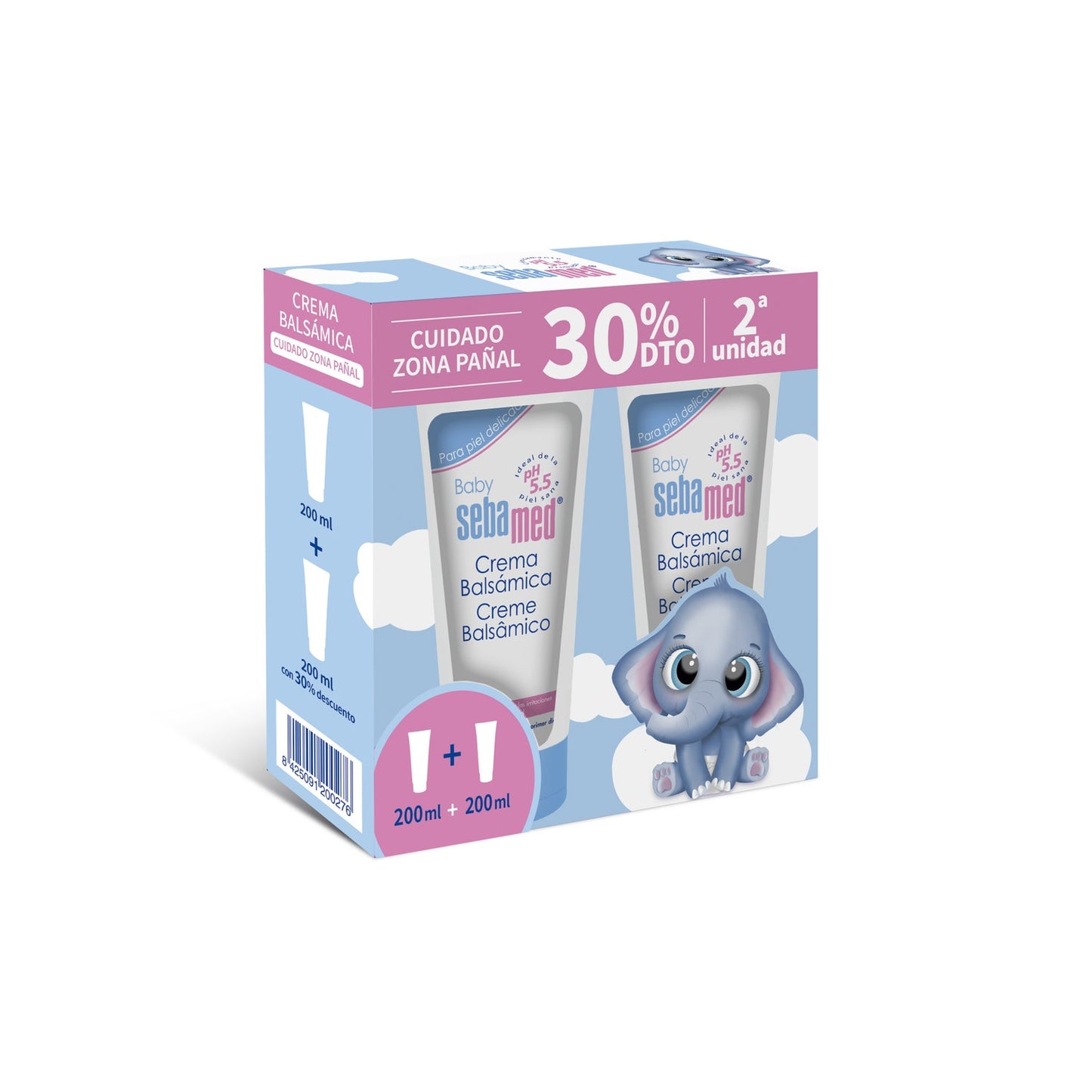 Sebamed Baby Crema Balsámica 2x200ml
