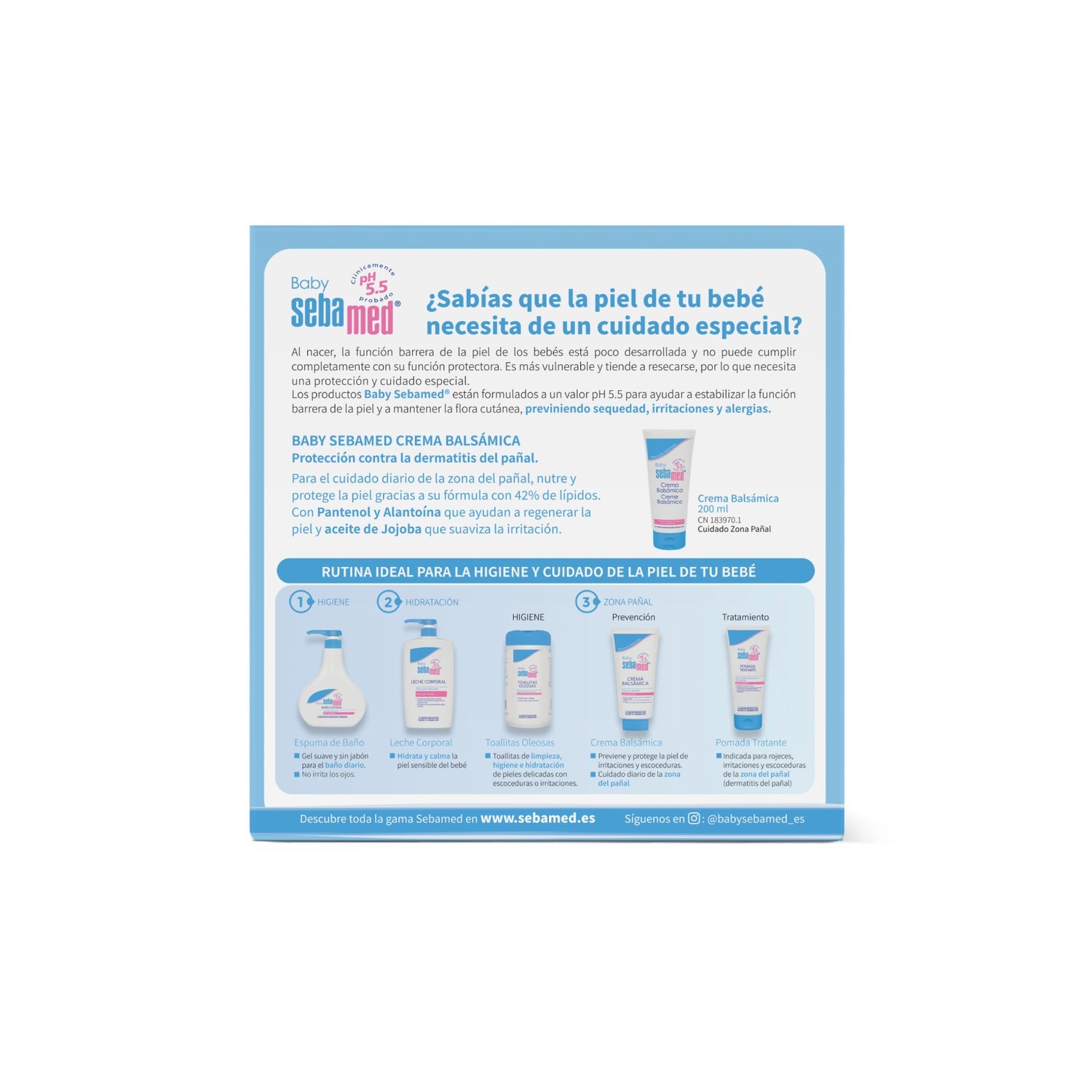Sebamed Baby Crema Balsámica 2x200ml
