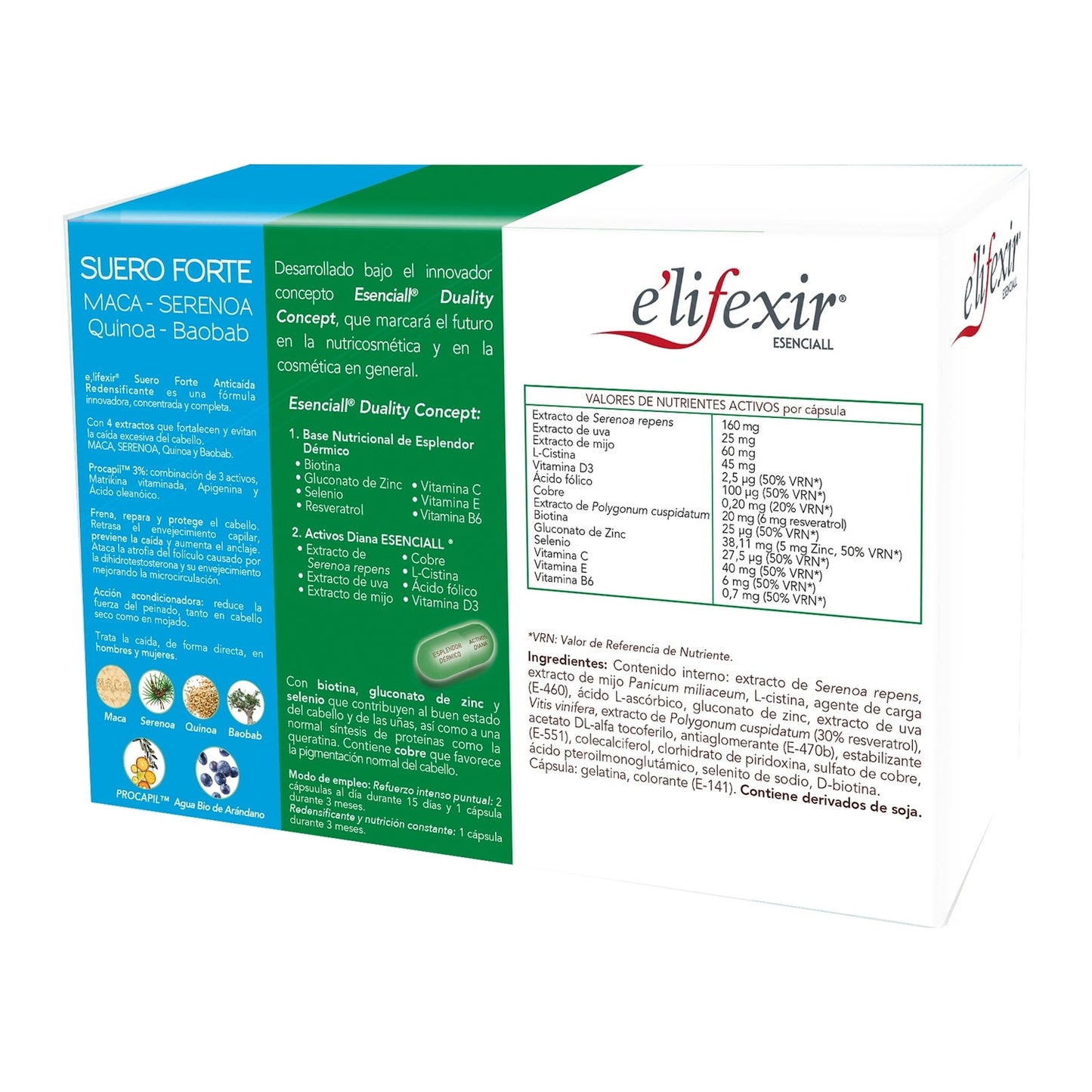 Elifexir Pack Redensificante Capilar + Suero Anticaída 1ud